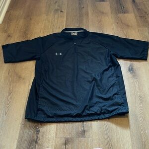 Under Armour black short sleeve loose coupe lache Small